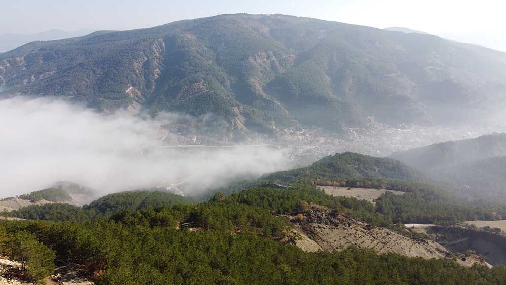 BOLU’DAN MUHTEŞEM SİS MANZARALARI