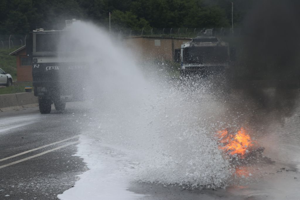 ÇEVİK KUVVET GÖVDE GÖSTERİSİ YAPTI