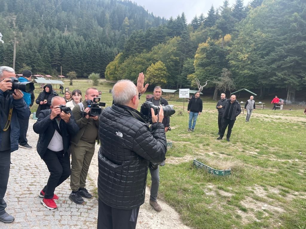 CHP LİDERİ ABANT'TA ENERJİ DEPOLADI