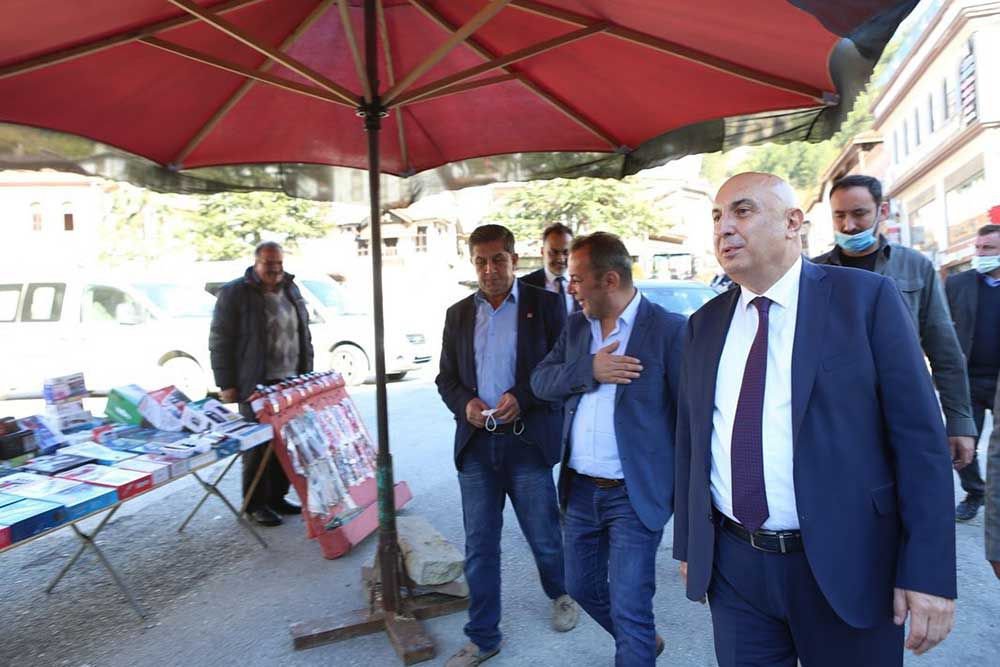 CHP MUDURNU’DA BULUŞTU