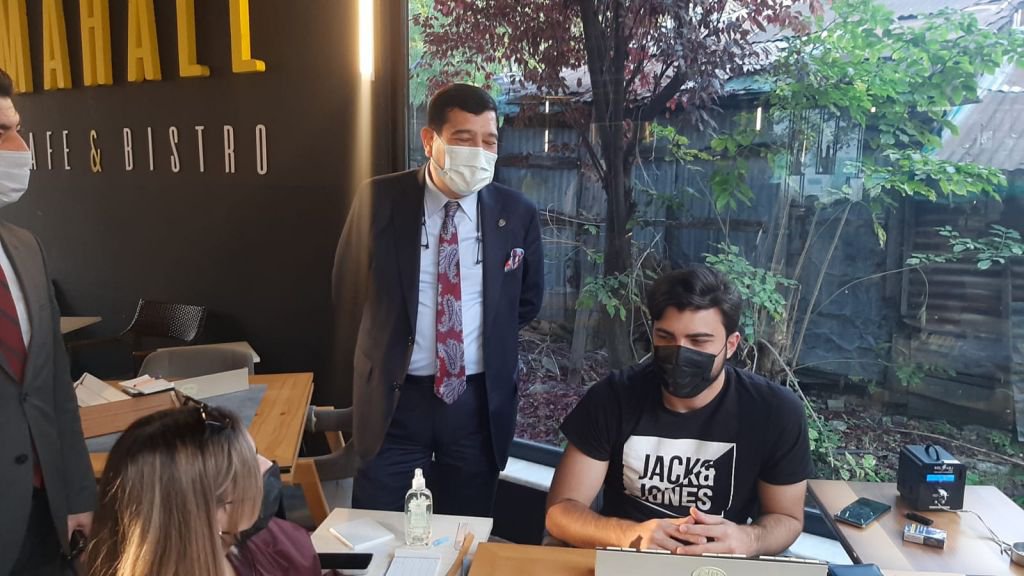 EMNİYET MÜDÜRÜ SAHAYA İNDİ