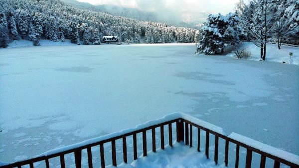 GÖLCÜK GÖLÜ DONDU !