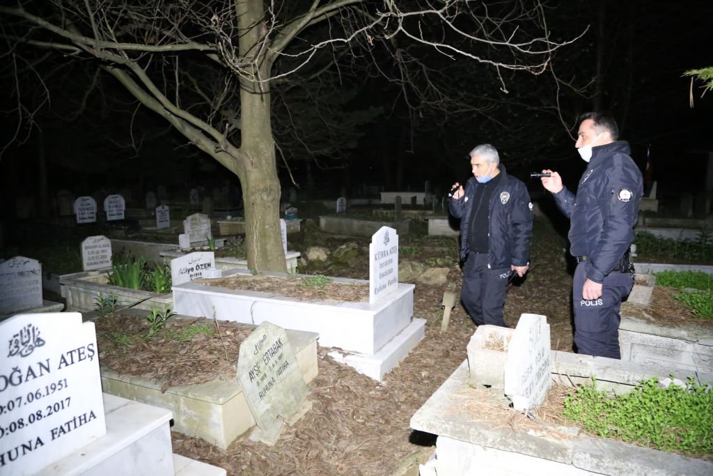 İNTİHAR EDECEĞİ SÖYLENEN ŞAHIS MEZARLIKTA ARANDI