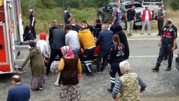 İŞÇİ SERVİSİ TIRLA ÇARPIŞTI