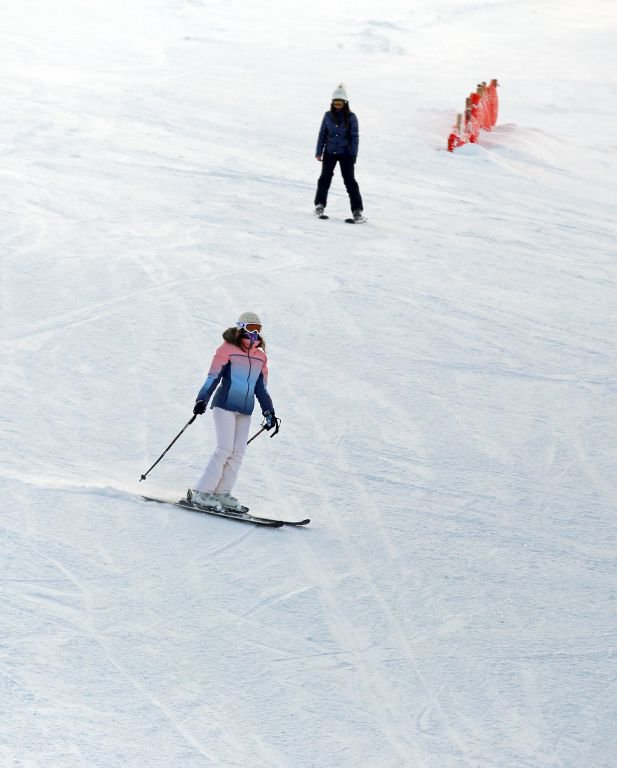 KARTALKAYA'DA PİSTLER DOLDU