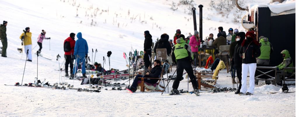 KARTALKAYA'DA PİSTLER DOLDU