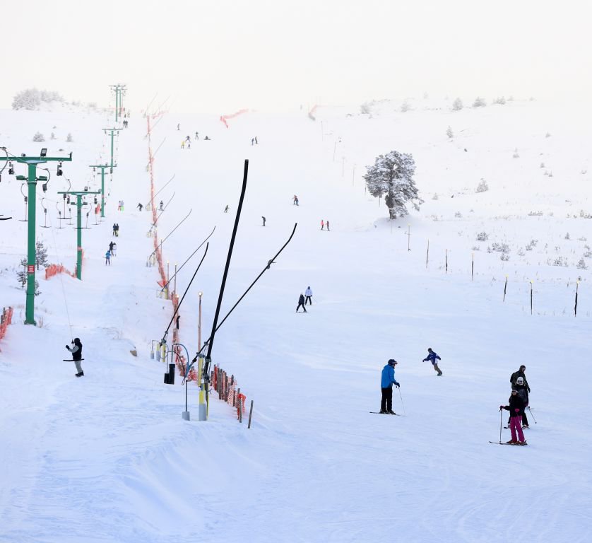 KARTALKAYA'DA PİSTLER DOLDU