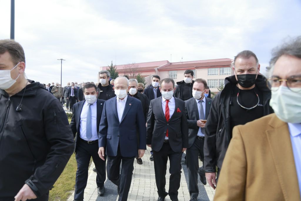 KILIÇDAROĞLU BOLU BELEDİYESİNİ ZİYARET ETTİ