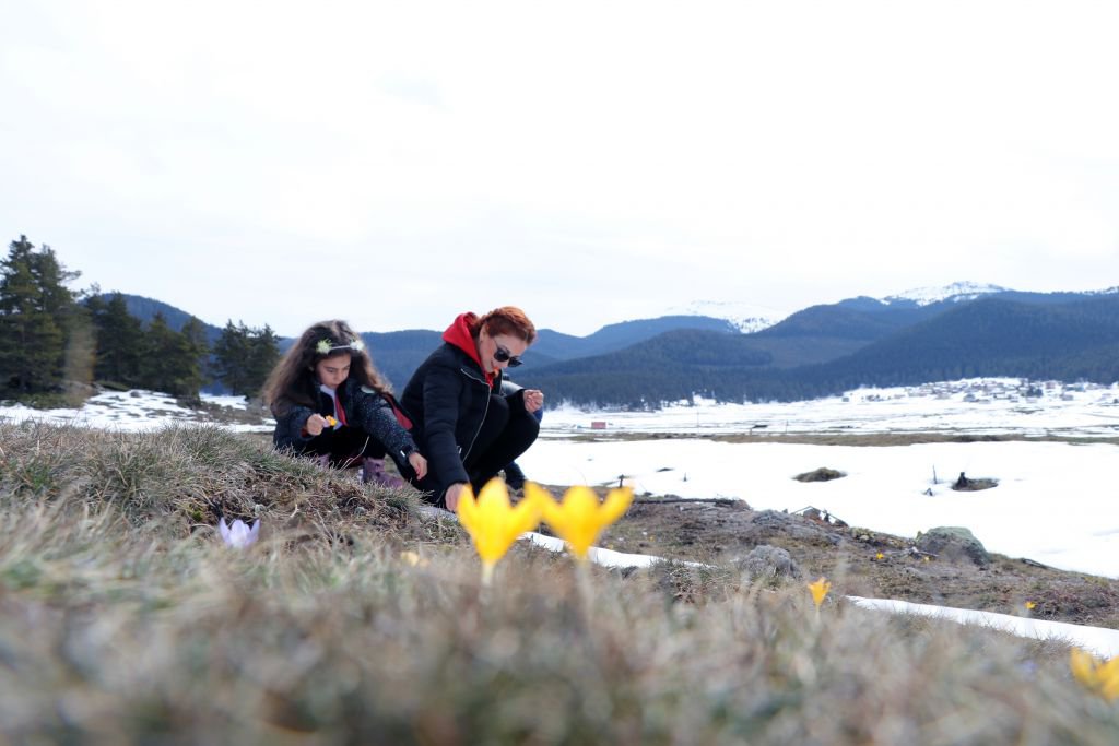 KIŞ VE İLKBAHAR BİR ARADA