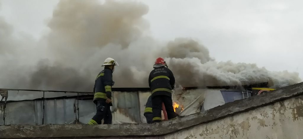 LPG TANKI PATLADI ÖLÜMDEN DÖNDÜLER