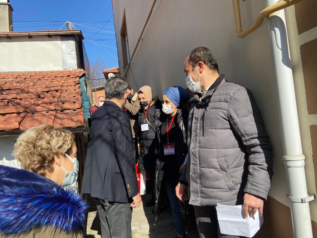 ÖZDEMİR'DEN ANLAMLI ZİYARET