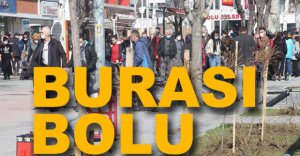 CADDELERDEKİ KALABALIK DÜŞÜNDÜRÜYOR...