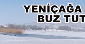 ÇEŞMELER DONDU, METRELERCE BUZ SARKITLARI OLUŞTU