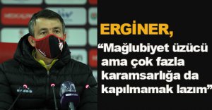 REHA ERGİNER MAÇI DEĞERLENDİRDİ