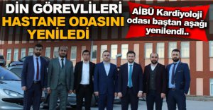 HASTANE ODASINI BAŞTAN AŞAĞI YENİLEDİLER