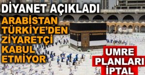 DİYANET'TEN UMRE AÇIKLAMASI