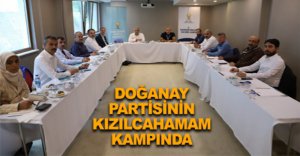 DOĞANAY PARTİSİNİN KIZILCAHAMAM KAMPINDA