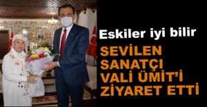 DUAYEN İSİMDEN VALİ ÜMİT’E ZİYARET