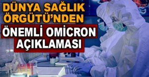 DSÖ'DEN ÖNEMLİ OMİCRON AÇIKLAMASI