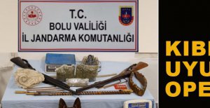 EVDE UYUŞTURUCU VE TARİHİ ESER ELE GEÇİRİLDİ