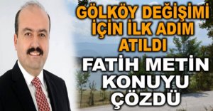 GÖLKÖY İÇİN START VERİLDİ