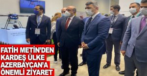 FATİH METİN'DEN TARIM ALANINDA ÖNEMLİ ZİYARET