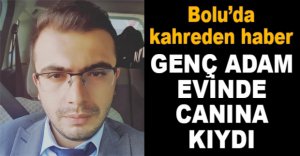 GENÇ ADAM EVİNDE CANINA KIYDI