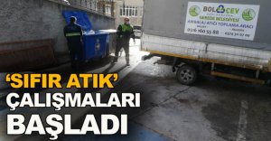 'SIFIR ATIK PROJESİ' ÇALIŞMALARI BAŞLADI