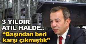 GÖLCÜK'TEKİ BUNGALOVLAR ATIL HALDE KALDI