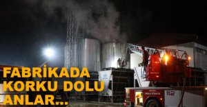 GÜBRE FABRİKASINDA YANGIN