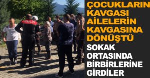 SOKAK ORTASINDA BİRBİRLERİNE GİRDİLER