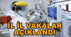 HAFTALIK VAKA TABLOSU AÇIKLANDI