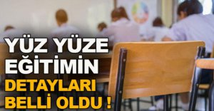 İŞTE YÜZ YÜZE EĞİTİMİN DETAYLARI