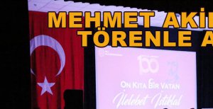 İSTİKLAL ŞAİRİ TÖRENLE ANILDI