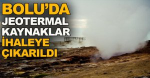 JEOTERMAL KAYNAKLAR İHALE EDİLECEK