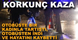 KAMYON ÇARPTI PARAMPARÇA OLDU