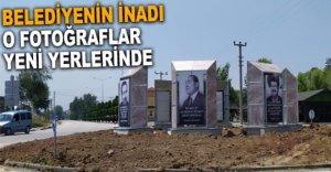 DEVLET BÜYÜKLERİNİN RESİMLERİ YENİ YERLERİNDE