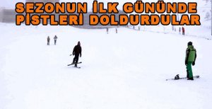 KARTALKAYA’DA SEZON AÇILDI