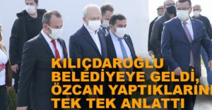 KILIÇDAROĞLU BOLU BELEDİYESİNİ ZİYARET ETTİ