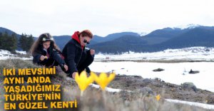 KIŞ VE İLKBAHAR BİR ARADA