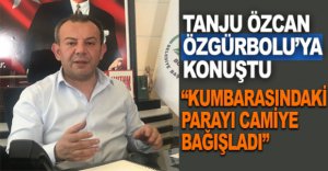 KUMBARASINDAKİ PARAYI CAMİYE BAĞIŞLADI
