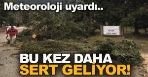 KUVVETLİ RÜZGAR VE FIRTINA YOLDA