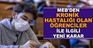 MEB'DEN ÖĞRENCİLER İLE İLGİLİ YENİ KARAR