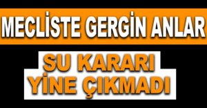 SU ZAMMI MECLİSTE GÖRÜŞÜLDÜ