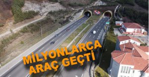 MİLYONLARCA ARAÇ GEÇTİ...
