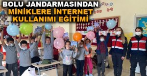 JANDARMADAN MİNİKLERE İNTERNET EĞİTİMİ
