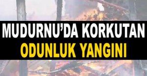 MUDURNU’DA KORKUTAN ODUNLUK YANGINI