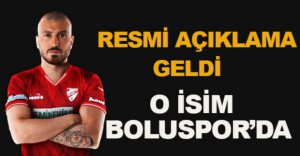 O İSİM BOLUSPOR’DA