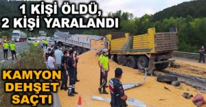 OTOYOL SAVAŞ ALANINA DÖNDÜ