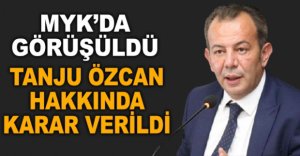 ÖZCAN HAKKINDA KARAR VERİLDİ